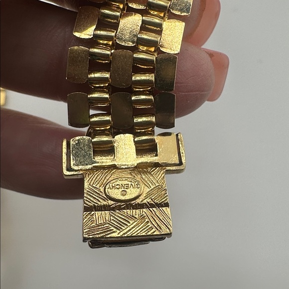 Givenchy Gold Necklace with Red Accents - Picture 5 of 6